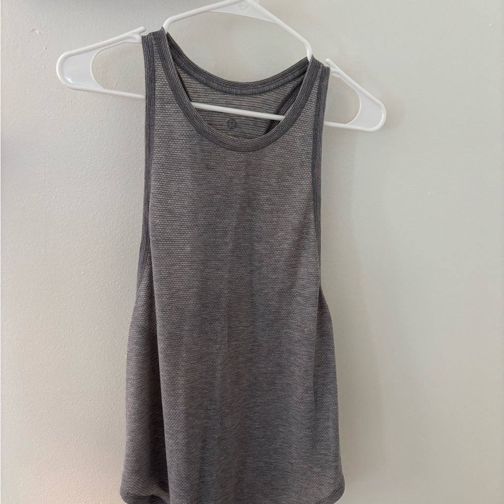 lululemon athletica Gray Tank Top